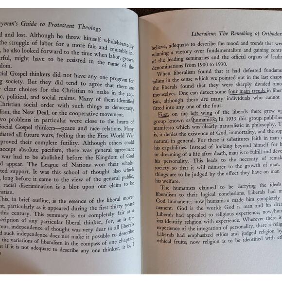 Vintage A Laymans Guide To Protestant Theology 1955 By William Hordern Christian - Picture 9 of 16